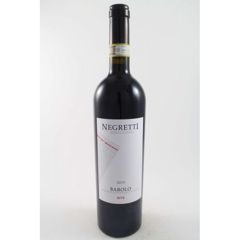 Negretti - Barolo Rive 2015 Ml. 750 Divine Golosità Toscane