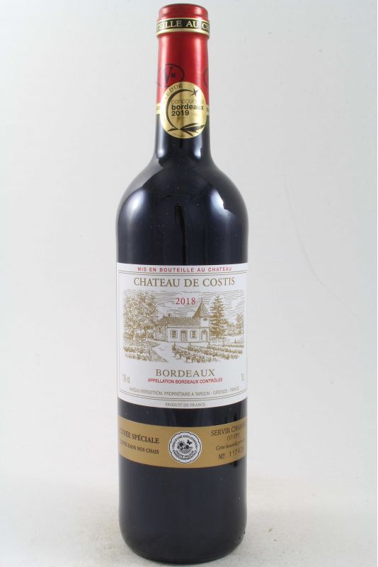 Chateau De Costis - Bordeaux 2018 Ml. 750 - Divine Golosità Toscane