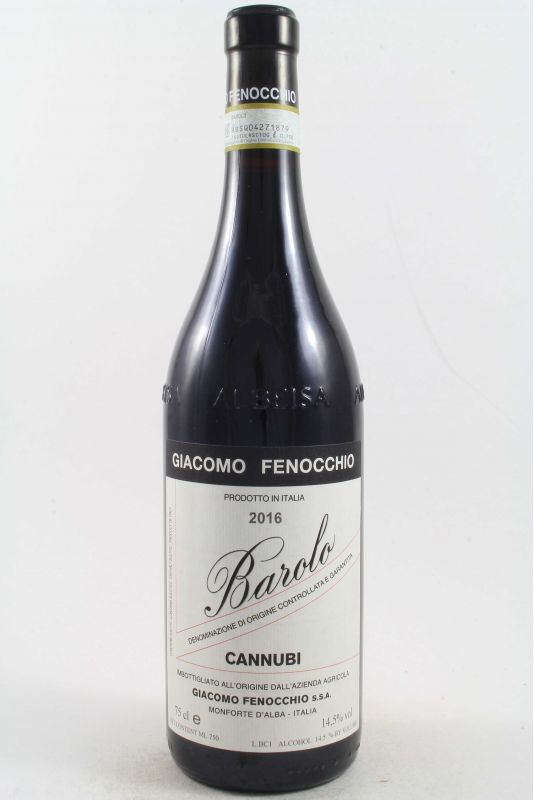 Giacomo Fenocchio - Barolo Cannubi 2016 Ml. 750 - Divine Golosità Toscane Giacomo Fenocchio - Barolo Cannubi 2016 Ml. 750 - Divine Golosità Toscane