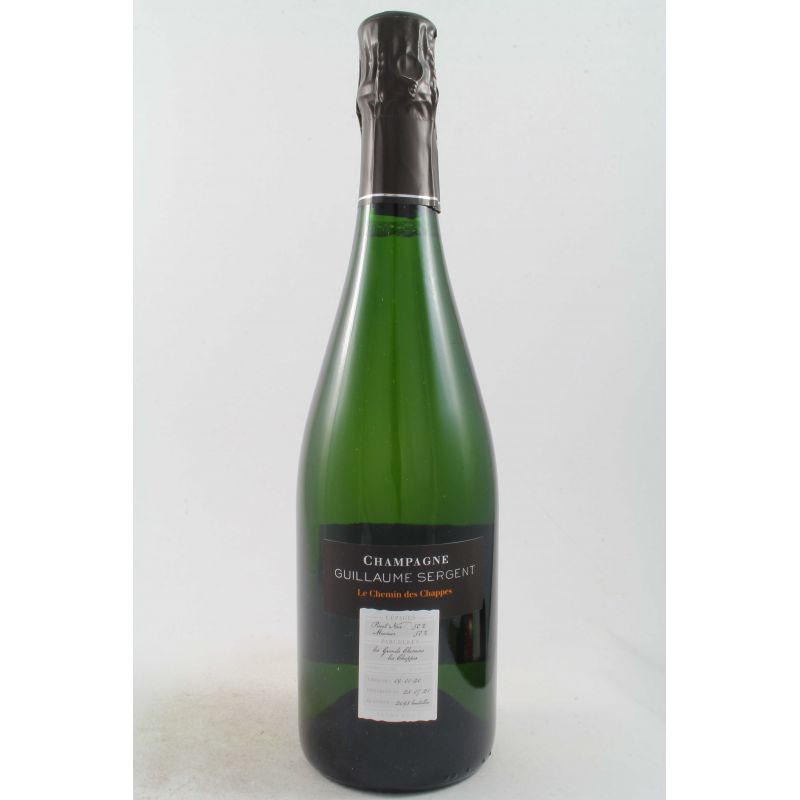 Guillaume Sergent - Champagne Premier Cru "Le Chemin de Chappes" Extra Brut Ml. 750 - Divine Golosità Toscane