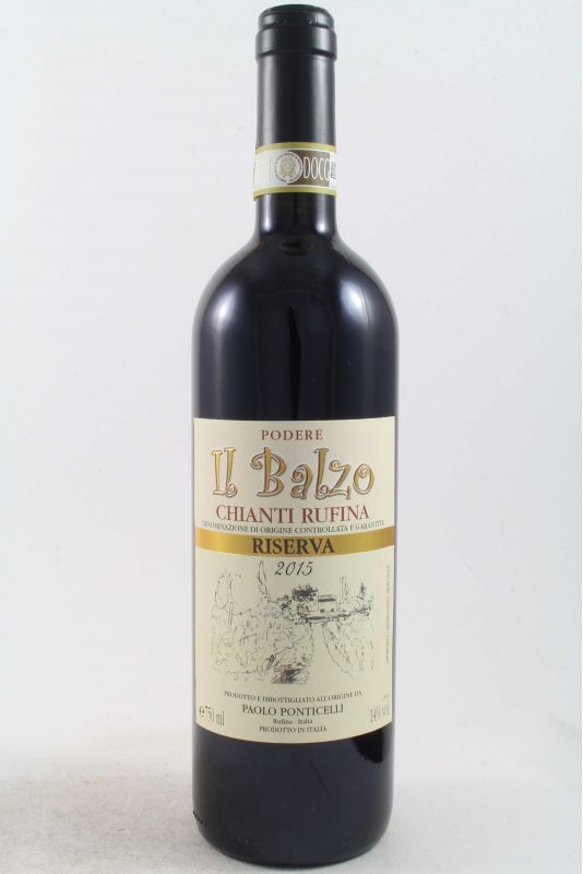 Il Balzo - Chianti Rufina Riserva 2015 Ml. 750 - Divine Golosità Toscane