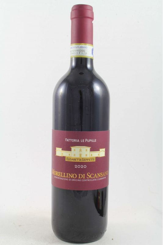 Fattoria Le Pupille - Morellino Di Scansano 2020 Ml. 750 - Divine Golosità Toscane Fattoria Le Pupille - Morellino Di Scansano 2020 Ml. 750 - Divine Golosità Toscane