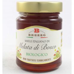Brezzo Miele Italiano Biologico "Melata Di Bosco" Gr. 350 - Divine Golosità Toscane