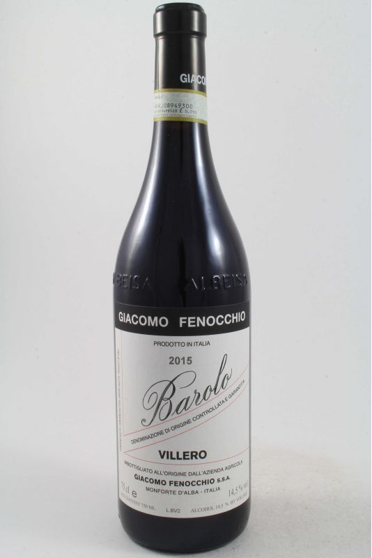 Giacomo Fenocchio - Barolo Villero 2015 Ml. 750 Divine Golosità Toscane