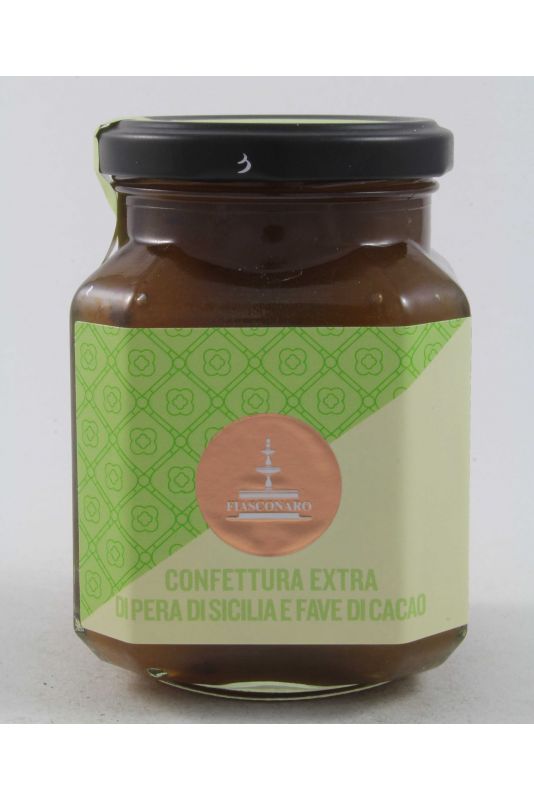 Fiasconaro Confettura Extra Di Pera E Fave Di Cacao Gr. 360 Divine Golosità Toscane