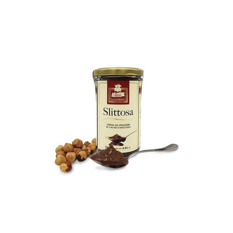 Slitti Chocolate Spread With Cocoa And Hazelnuts Slittosa Gr. 250 Divine Golosità Toscane