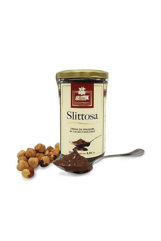 Slitti Chocolate Spread With Cocoa And Hazelnuts Slittosa Gr. 250 Divine Golosità Toscane