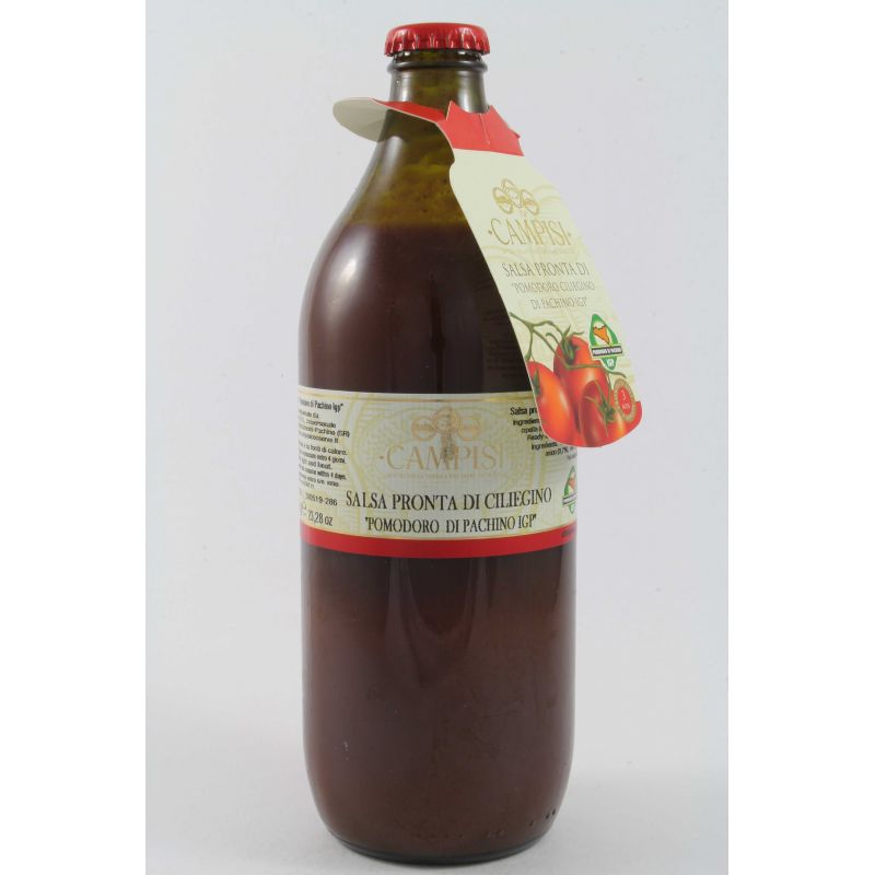 Campisi Ready-Made IGT Pachino Cherry Tomato Sauce Gr. 660 Divine Golosità Toscane