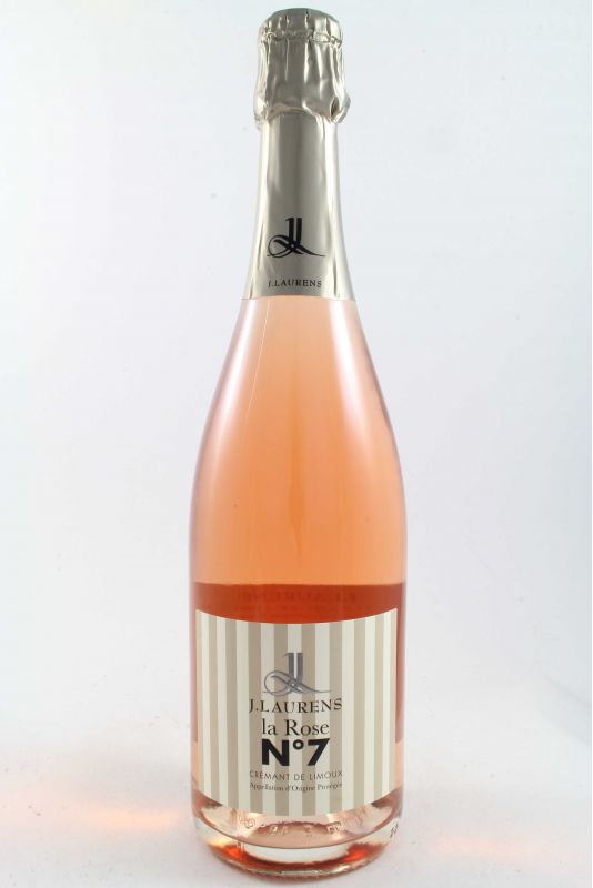 Domaine J Laurens -  Crémant de Limoux Tête De Cuvée "La Rose N° 7" Rosé Brut Ml. 750 - Divine Golosità Toscane