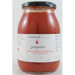 Olivella Gourmet Pomodorino Del Piennolo Del Vesuvio D.O.P Passata Kg. 1,00 - Divine Golosità Toscane