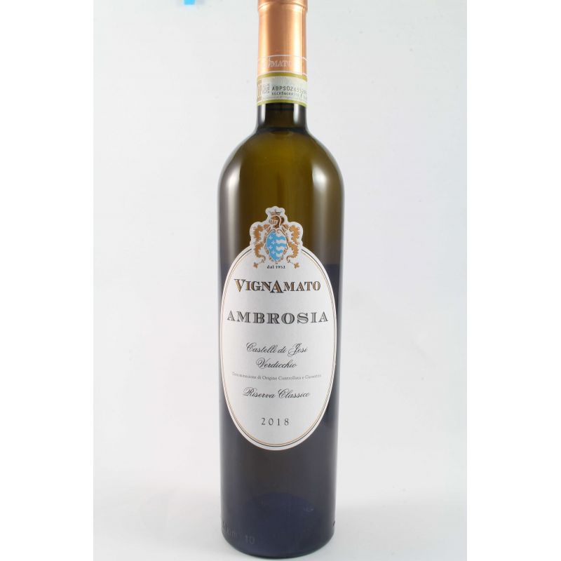 Vignamato - Verdicchio Dei Castelli Di Jesi Classico Superiore "Ambrosi" 2018 Ml. 750 - Divine Golosità Toscane