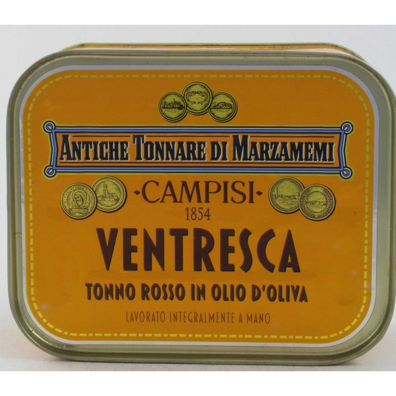 Campisi Bluefin Tuna Red Ventresca In Olive Gr. 340 Divine Golosità Toscane