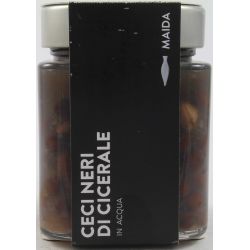 Maida Cicerale Black Chickpeas In Water Gr. 330 Divine Golosità Toscane