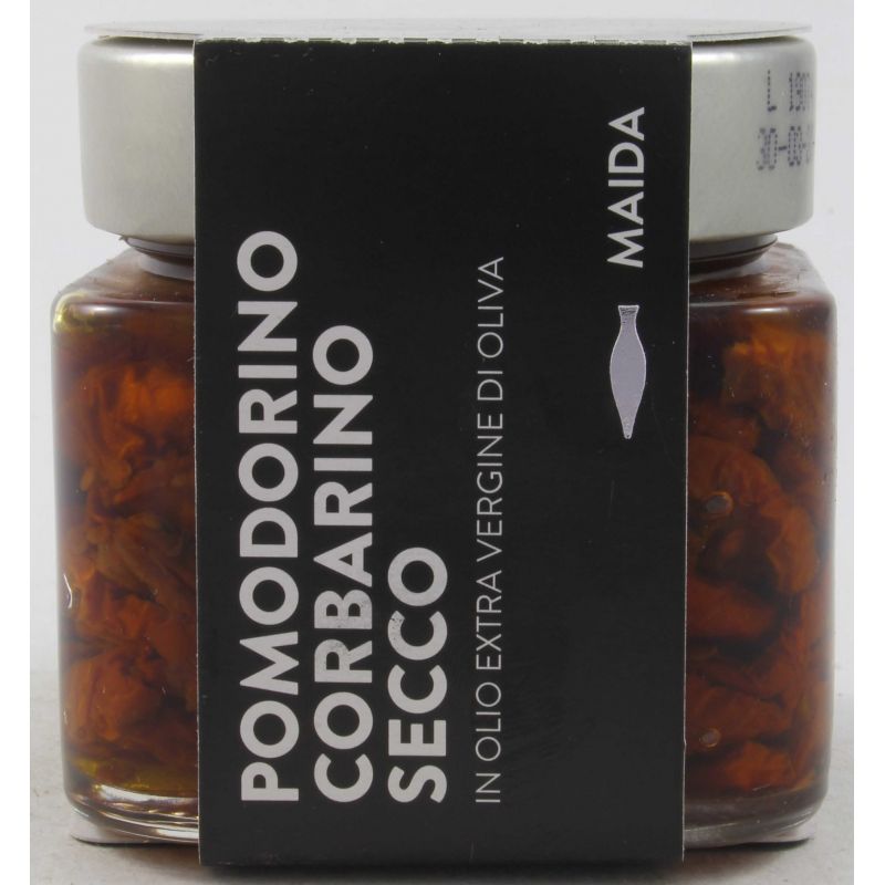 Maida Sundried Corbarino Cherry Tomatoes In Extra Virgin Olive Oil Gr. 190 Divine Golosità Toscane