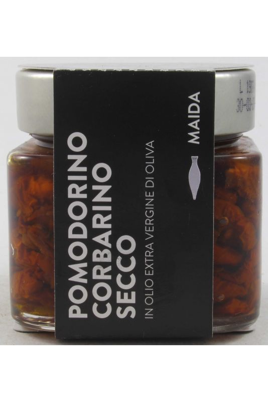 Maida Sundried Corbarino Cherry Tomatoes In Extra Virgin Olive Oil Gr. 190 Divine Golosità Toscane