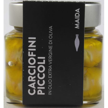 Maida Baby Artichokes In Extra Virgin Olive Oil Gr. 190 Divine Golosità Toscane
