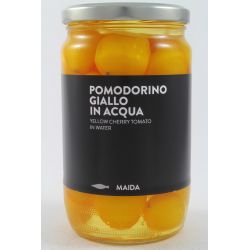 Maida Yellow Cherry Tomato In Water Gr 680 Divine Golosità Toscane