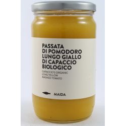 Maida Capaccio's Organic Long Yellow Mashed Tomato Gr. 680 Divine Golosità Toscane