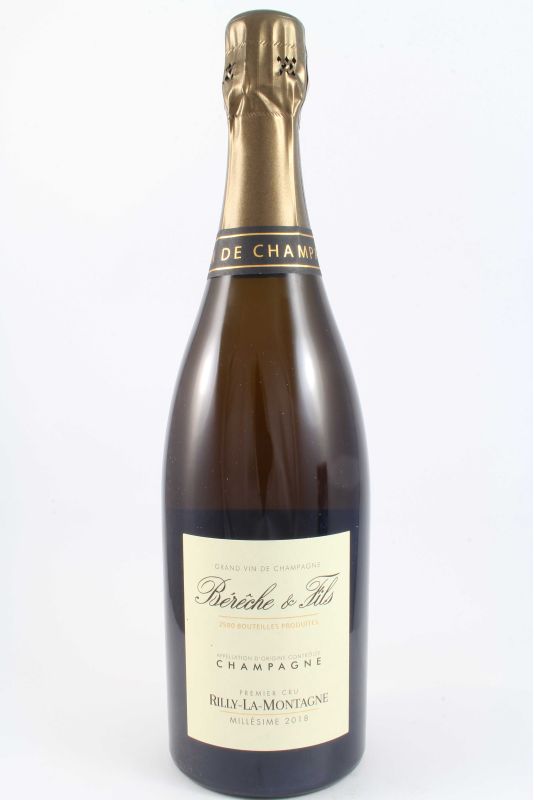 Bereche et Fils - Champagne Premier Cru Rilly-la-Montagne Extra Brut 2018 Ml. 750 - Divine Golosità Toscane