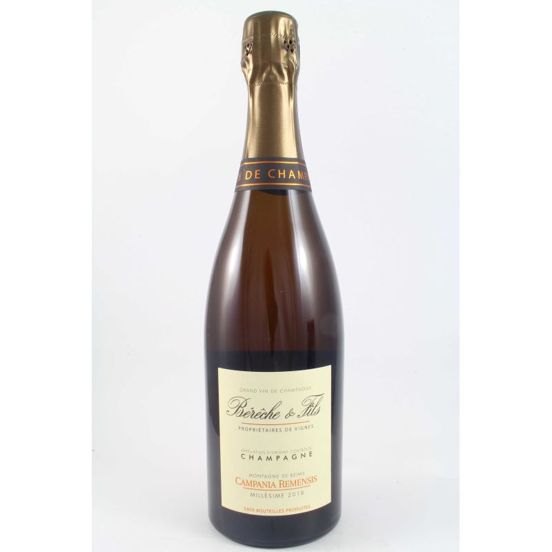 Bereche et Fils - Champagne Campania Remensis Extra Brut 2018 Ml. 750 Divine Golosità Toscane