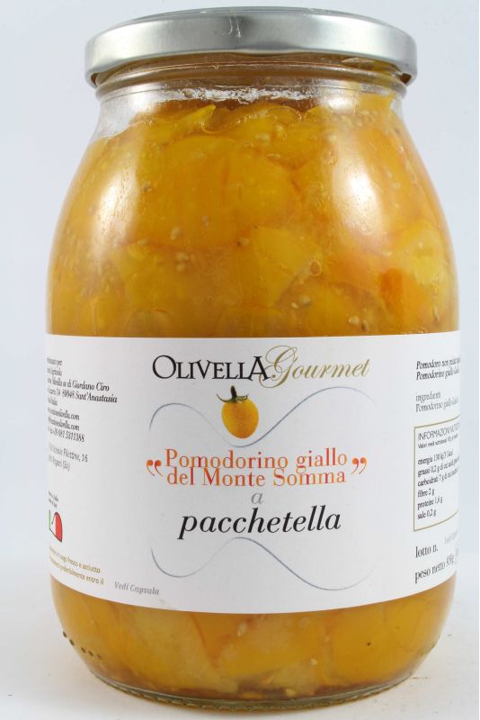 Olivella Gourmet Pacchetelle Di Pomodoro Giallo Del Monte Somma Kg. 1 Divine Golosità Toscane