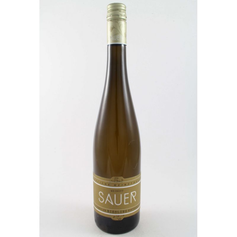 Sauer Heiner - Riesling Gleiswwieiler Buntsandstein Trocken Bio 2017 Ml. 750 Divine Golosità Toscane