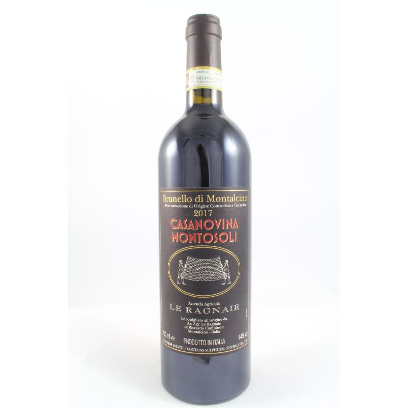 Le Ragnaie - Brunello Di Montalcino Casanovina Montosoli 2017 Ml. 750 Divine Golosità Toscane