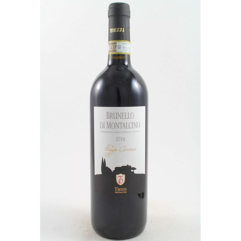 Tiezzi - Brunello Di Montalcino "Poggio Cerrino" 2016 Ml. 750 - Divine Golosità Toscane