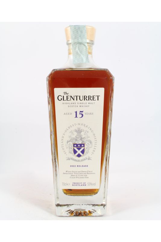 The Glenturret 15 YO Ml. 700 Divine Golosità Toscane The Glenturret 15 YO Ml. 700 Divine Golosità Toscane