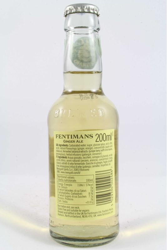 Fentimans Ginger Ale Tonic Water Ml. 200 Buy Online.