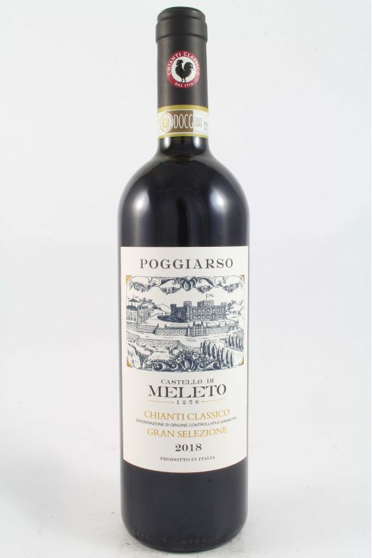 Castello Di Meleto - Chianti Classico Gran Selezione Vigna Poggiarso 2018 Ml. 750 Divine Golosità Toscane