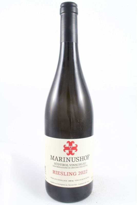 Marinushof - Sudtirol Riesling 2022 Ml. 750 Divine Golosità Toscane Marinushof - Sudtirol Riesling 2022 Ml. 750 Divine Golosità Toscane