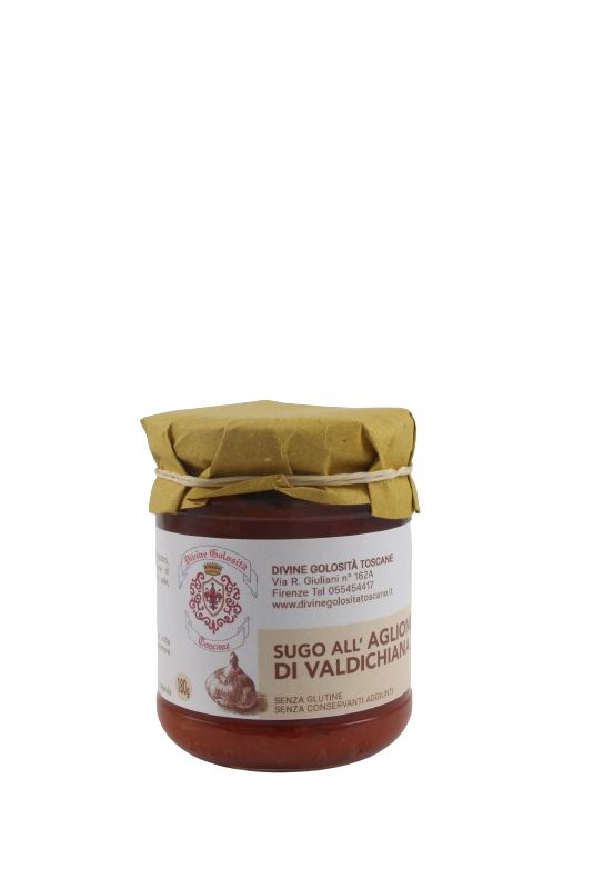 Divine Golosità Toscane Sugo All'Aglione Di Valdichiana Gr. 180 Divine Golosità Toscane Sugo All'Aglione Di Valdichiana Gr. 180