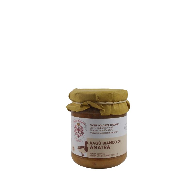 Divine Golosità Toscane Sugo All'Anatra In Bianco Gr. 180