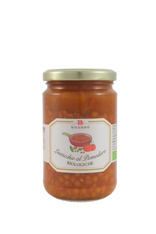 Brezzo Lenticchie Al Pomodoro Biologiche Gr. 300 Divine Golosità Toscane Brezzo Lenticchie Al Pomodoro Biologiche Gr. 300 Divine Golosità Toscane