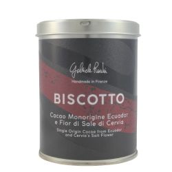 Gabriele Ronchi Biscotto Cacao Monorigine Ecuador E Fior Di sale Di Cervia Gr. 300 Divine Golosità Toscane