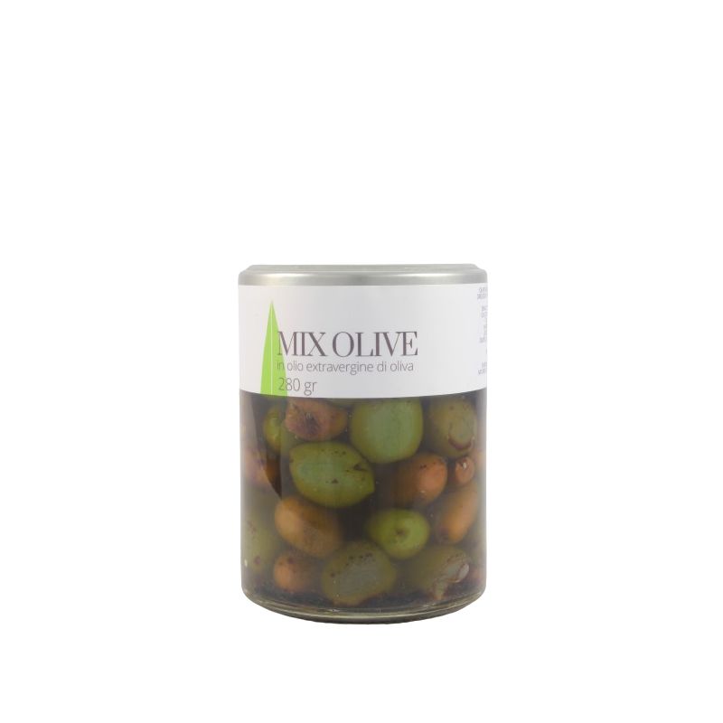 Officina Di Campagna Mix Di Olive In Olio Extravergine Gr 280 Divine Golosità Toscane