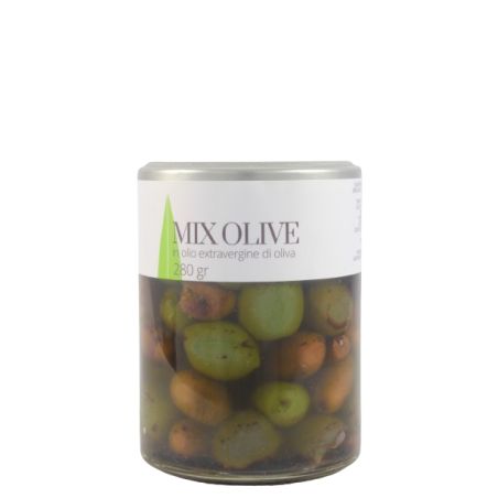 Officina Di Campagna Mix Di Olive In Olio Extravergine Gr 280 Divine Golosità Toscane