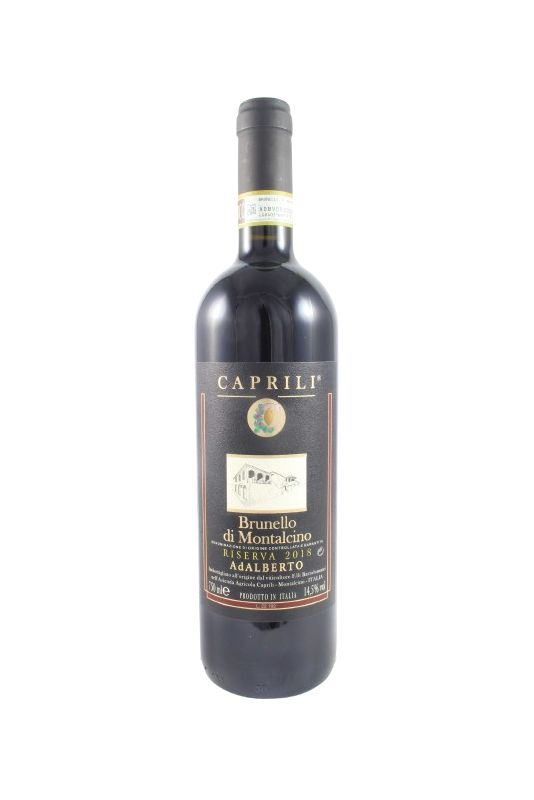 Caprili - Brunello Di Montalcino Riserva Adalberto 2019 Ml. 750 Divine Golosità Toscane