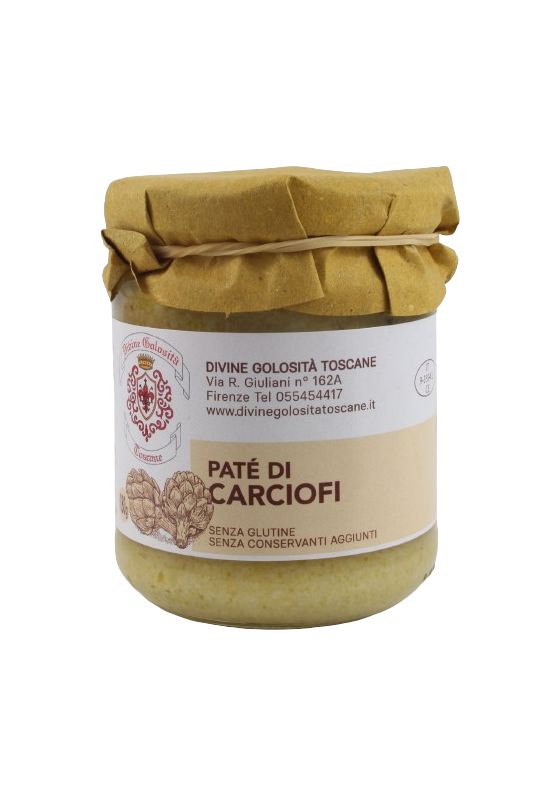 Divine Golosità Toscane Patè Di Carciofi Gr. 180 Divine Golosità Toscane Divine Golosità Toscane Patè Di Carciofi Gr. 180 Divine Golosità Toscane
