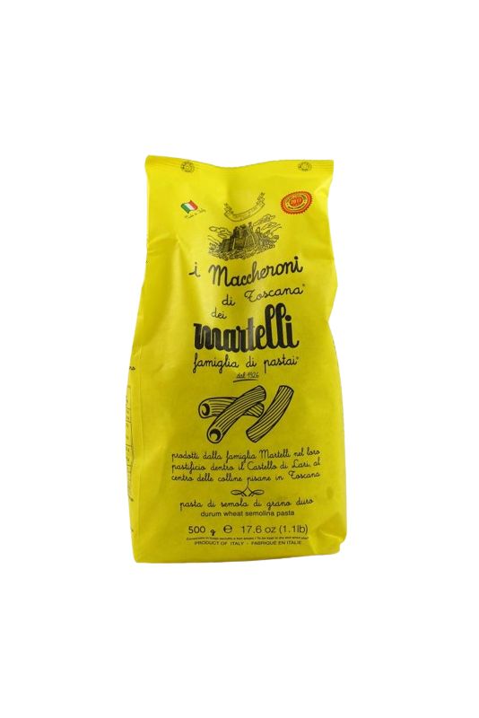 Pasta Martelli Durum Wheat Semolina Maccheroni Toscani Kg 1 Divine Golosità Toscane