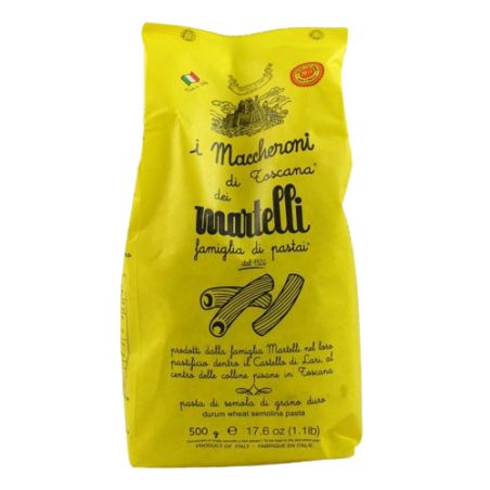 Pasta Martelli Durum Wheat Semolina Maccheroni Toscani Gr 500 Divine Golosità Toscane