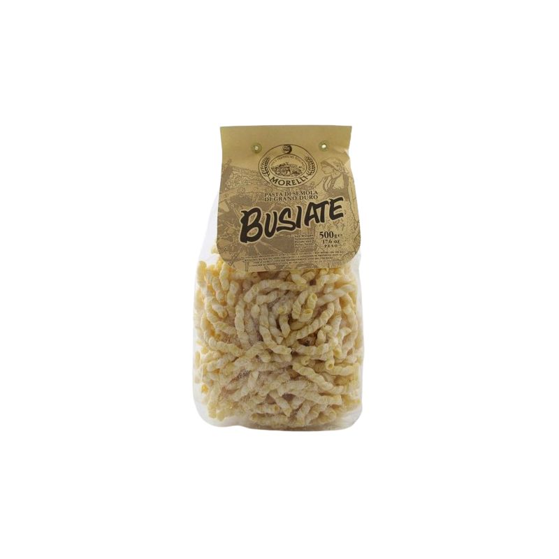 Antico Pastificio Morelli Pasta Of Durum Wheat Semolina Busiate Gr. 500 Divine Golosità Toscane