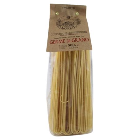 Antico Pastificio Morelli Pasta With Wheat Germ Spaghetti gr. 500 Divine Golosità Toscane