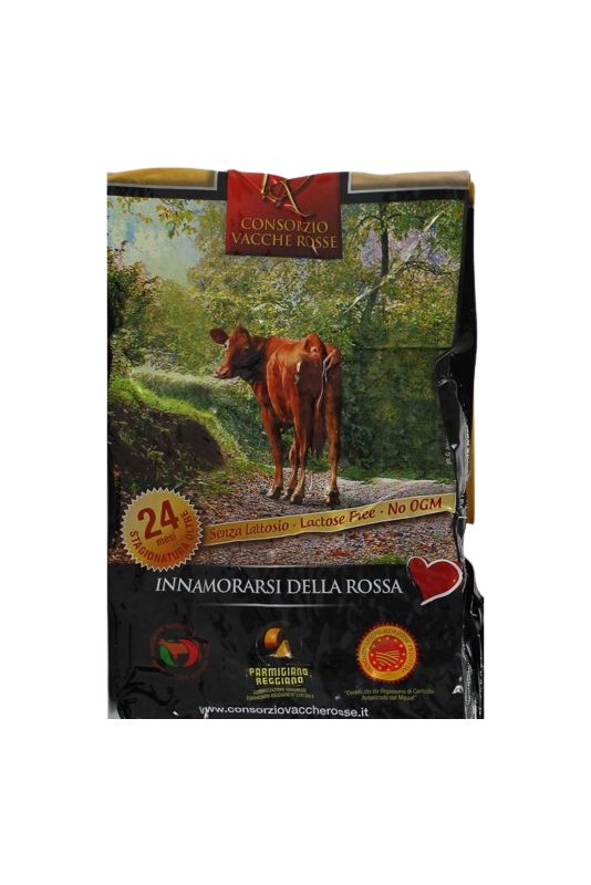 Parmigiano Della Vacche Rosse Reggiana 24 Mesi Gr. 510 Divine Golosità Toscane