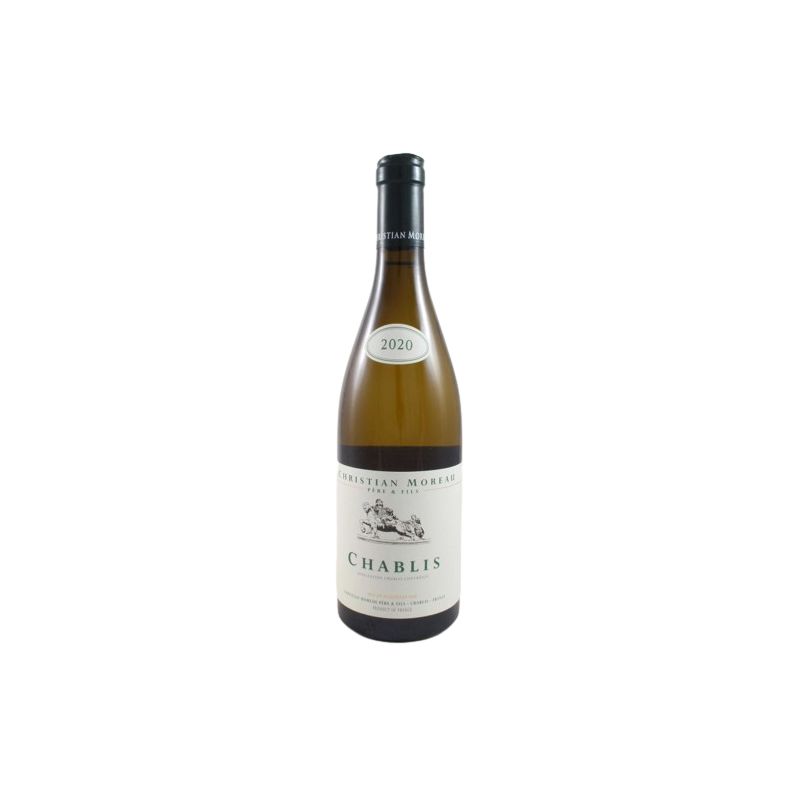 Christian Moreau - Chablis 2020 Ml. 750 Divine Golosità Toscane