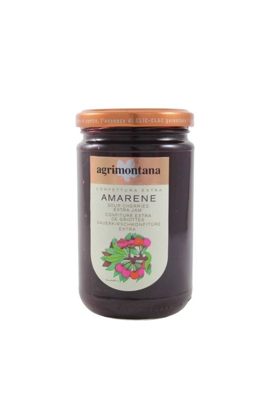 Agrimontana Sour Cherries Extra Jam Gr. 350 Divine Golosità Toscane Agrimontana Sour Cherries Extra Jam Gr. 350 Divine Golosità Toscane
