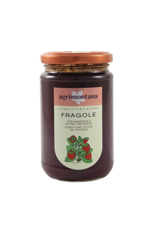 Agrimontana Strawberries Extra Preserve Gr. 350 Divine Golosità Toscane