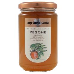 Agrimontana Confettura Extra Pesche Gr. 350 Divine Golosità Toscane