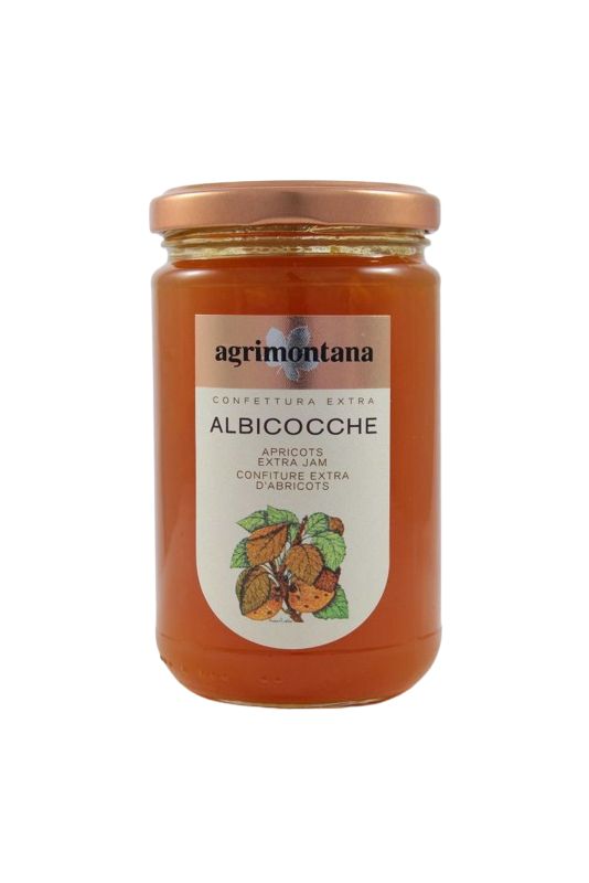 Agrimontana Apricots Extra Jam Gr. 350 Divine Golosità Toscane